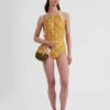 Esther Swimsuit Pineapple Sunflower In Lycra