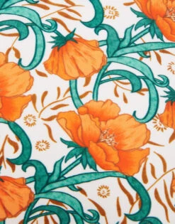 Sexy Swimsuit Morpheus Orange In Lycra -Gustwillers Clothing Shop SWI0036LYC001OPI01 OR02 9