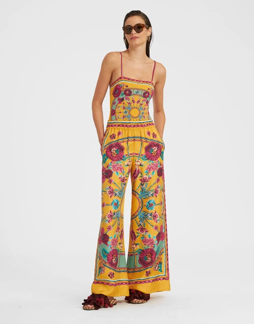 Elle Swimsuit Zodiac Placée Marigold in Supreme Lycra Elle Swimsuit Zodiac Placée Marigold In Supreme Lycra -Gustwillers Clothing Shop SWI0055LYC006ZOD01 OR05 3