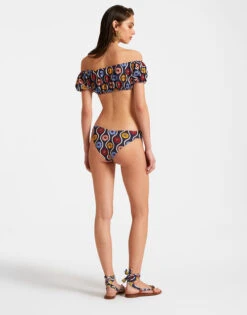 Mirage Top Whitsun Mini Blue In Piquet Lycra 2 Mirage Top Whitsun Mini Blue In Piquet Lycra -Gustwillers Clothing Shop SWI0063LYC002FSK02 BU03 2