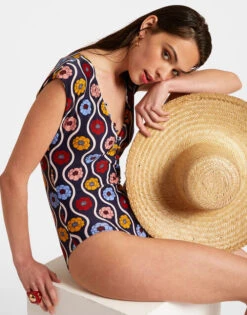 Tutto Suit Whitsun Mini Blue In Lycra