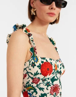 Boop Swimsuit Dragonflower Mini Multicolor In Lycra -Gustwillers Clothing Shop SWI0071LYC001DRE02 MU01 3