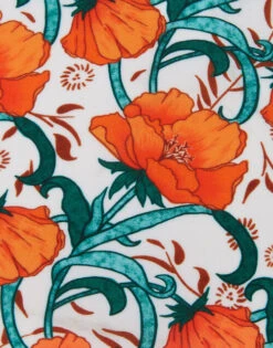 Honey Bottom Morpheus Orange In Lycra -Gustwillers Clothing Shop SWI0077LYC001OPI01 OR02 7