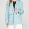She + Sky Double Breasted Blazer