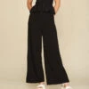 She + Sky Side Slit Heavy Knit Pants