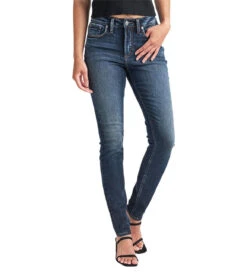 Silver Avery Skinny Jean