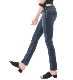 Silver Elyse Straight Jean-L03403SSG334 -Gustwillers Clothing Shop Silver Elyse Straight Jean S 3 43606.1710449332