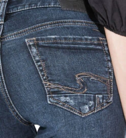 Silver Elyse Straight Jean-L03403SSG334 -Gustwillers Clothing Shop Silver Elyse Straight Jean S 4 25089.1710449333