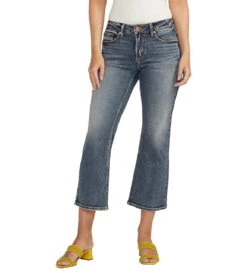 Silver Suki Kick Flare - L43981CVS390