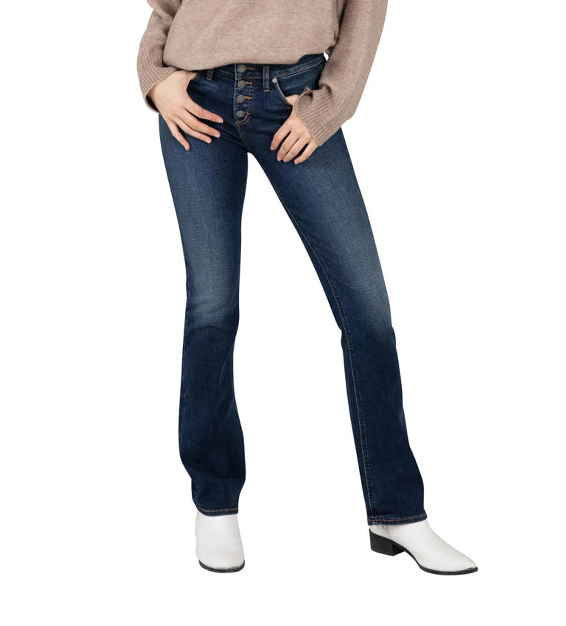 Silver Suki Slim Boot Jean-L93639EDK337 Silver Suki Slim Boot Jean-L93639EDK337 -Gustwillers Clothing Shop Silver Suki Slim Boot Jean S 1 92545.1710450957