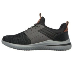 Skechers® Men's Delson 3.0 - Cicada -Gustwillers Clothing Shop Skechers Men s Delson 3.0 Cicada BLKGREY 2 41425.1710943269