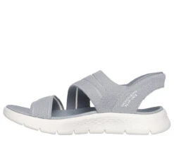 Skechers Slip-ins GO WALK Flex Sandal - Enticing -Gustwillers Clothing Shop Skechers Slip ins GO WALK Flex Sandal Enticing GRAY 2 18224.1716993876