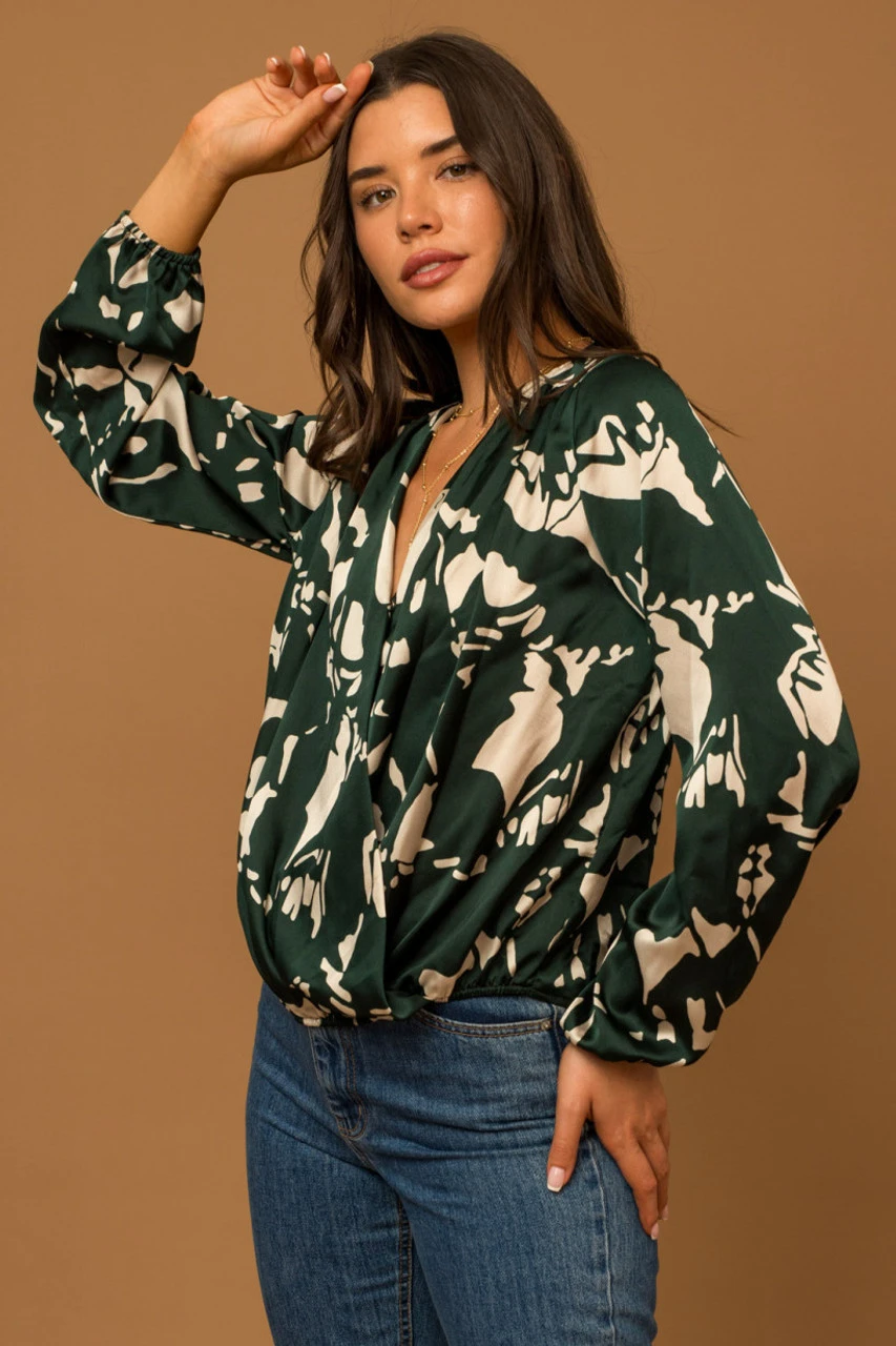 Surplice Abstract Print Top Surplice Abstract Print Top -Gustwillers Clothing Shop Surplice Abstract Print Top HUNTERGR 2 53503.1711565594