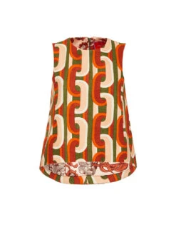 La Scala Top Prometheus Pale Pink In Shot Cotton -Gustwillers Clothing Shop TOP0016COT005EUS01 PI02 7