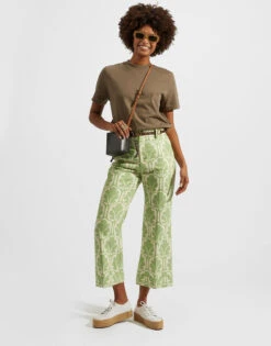Hendrix Pants Grove In Shot Cotton