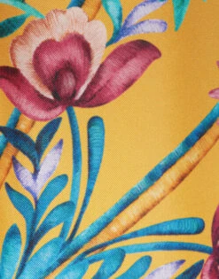 Palazzo Pants Zodiac Placée Marigold In Silk Twill 6 Palazzo Pants Zodiac Placée Marigold In Silk Twill -Gustwillers Clothing Shop TRO0026SIL006ZOD01 OR05 8