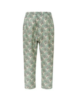 Drawstring Pants Fans Mint In Silk Twill 4 Drawstring Pants Fans Mint In Silk Twill -Gustwillers Clothing Shop TRO0053SIL001FAN01 GR11 6