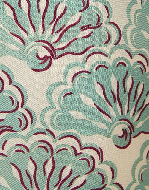 Drawstring Pants Fans Mint in Silk Twill Drawstring Pants Fans Mint In Silk Twill -Gustwillers Clothing Shop TRO0053SIL001FAN01 GR11 7