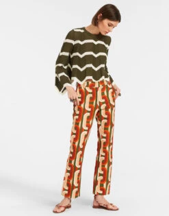 24/7 Pants Prometheus Pale Pink In Shot Cotton