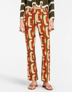 24/7 Pants Prometheus Pale Pink In Shot Cotton 2 24/7 Pants Prometheus Pale Pink In Shot Cotton -Gustwillers Clothing Shop TRO0069COT005EUS01 PI02 2