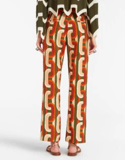 24/7 Pants Prometheus Pale Pink In Shot Cotton 3 24/7 Pants Prometheus Pale Pink In Shot Cotton -Gustwillers Clothing Shop TRO0069COT005EUS01 PI02 3