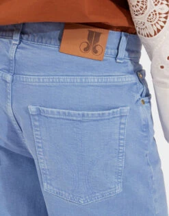 Better Than Your Boyfriend Jeans Light Blue In Denim -Gustwillers Clothing Shop TRO0091DEN001SOLID BU01 3