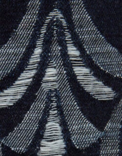 Better Than Your Boyfriend's Jeans Papyrus Navy In Jacquard Denim -Gustwillers Clothing Shop TRO0091DEN007PAY03 BU06 6