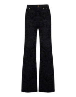 Flare Jeans Corte Black In Denim 7 Flare Jeans Corte Black In Denim -Gustwillers Clothing Shop TRO0096DEN001CRT04 BL01 6