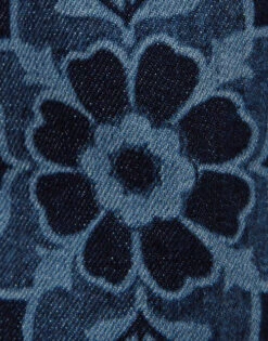 Flare Jeans Partenope Navy In Denim -Gustwillers Clothing Shop TRO0096DEN002PRT02 BU06 10