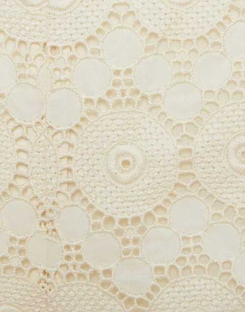 Margarita Shorts Evil Eye Ivory in Macrame Margarita Shorts Evil Eye Ivory In Macrame -Gustwillers Clothing Shop TRO0112EMB032EVI01 WH04 9