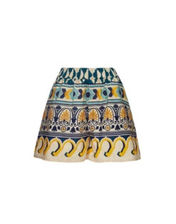 Pull-Up Shorts Casareale Small Placèe Cream In Summer Poplin 3 Pull-Up Shorts Casareale Small Placèe Cream In Summer Poplin -Gustwillers Clothing Shop TRO0117COT039REA02 WH03 4