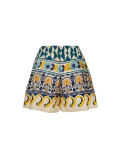 Pull-Up Shorts Casareale Small Placèe Cream In Summer Poplin 4 Pull-Up Shorts Casareale Small Placèe Cream In Summer Poplin -Gustwillers Clothing Shop TRO0117COT039REA02 WH03 5