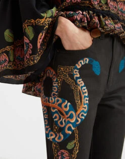 Superflare Jeans Eve Black In Denim -Gustwillers Clothing Shop TRO0126DEN001EEC01 BL01 4