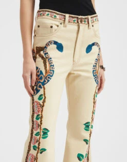 Superflare Jeans Eve Ecru In Denim -Gustwillers Clothing Shop TRO0126DEN001EEC01 BR05 4