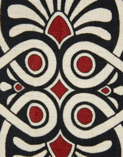 Boyfriend Shorts Medallion Placée Black In Shot Cotton -Gustwillers Clothing Shop TRO0131COT058MED01 BL01 9