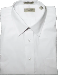Fashion Clothing -Gustwillers Clothing Shop Thomas Dylan Tall Tailored Fit Spread Collar WHITE 1 75649.1710779228