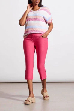 Tribal Flatten It Pull On Capri -Gustwillers Clothing Shop Tribal Flatten It Pull On Capri RASPBERR 3 41237.1712759235