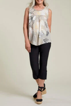 Tribal Ladder Tape Detail Blouse 3 Tribal Ladder Tape Detail Blouse -Gustwillers Clothing Shop Tribal Ladder Tape Detail Blouse MINK 3 57656.1710522823