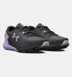 Under Armour UA® Charged Rogue 3 Knit Shoes -Gustwillers Clothing Shop UA Charged Rogue 3 Knit Shoes GREYPURP 2 52766.1710521430