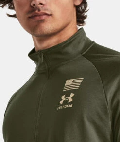 Under Armour UA® Freedom Tech™ ½ Zip -Gustwillers Clothing Shop UA Freedom Tech Zip MARINEOD 4 22001.1712845397