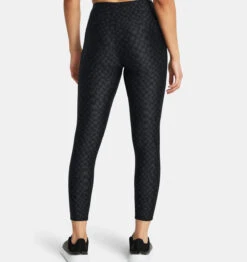 Under Armour UA® HeatGear® No-Slip Waistband Printed Ankle Leggings -Gustwillers Clothing Shop UA HeatGear No Slip Waistband Printed Ankle Leggings BLACK 3 00420.1710519434