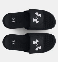 Under Armour UA® Ignite 7 Slides -Gustwillers Clothing Shop UA Ignite 7 Slides BLKWHT 2 96082.1710517990