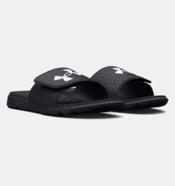 Under Armour UA® Ignite 7 Slides -Gustwillers Clothing Shop UA Ignite 7 Slides BLKWHT 3 25437.1710517991