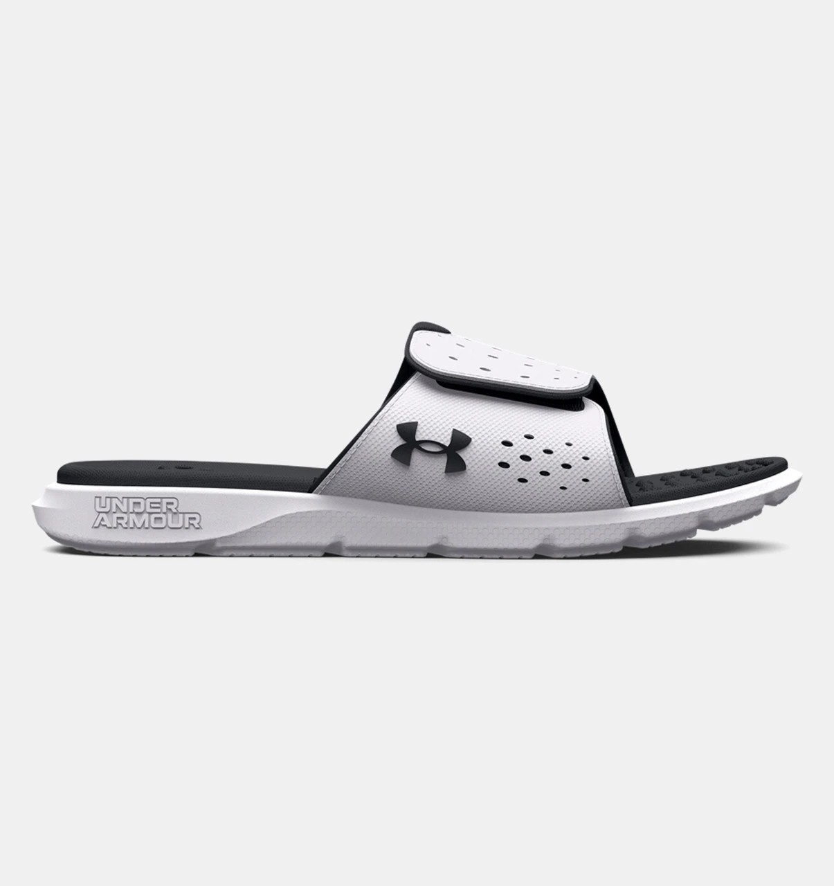 UA® Ignite Pro Slides Under Armour UA® Ignite Pro Slides -Gustwillers Clothing Shop UA Ignite Pro Slides WHTBLK 1 97306.1710519399