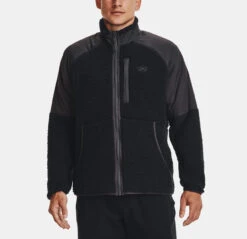 Under Armour UA® Legacy Sherpa Full-Zip -Gustwillers Clothing Shop UA Legacy Sherpa Full Zip BLACK 2 30257.1710856964