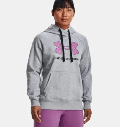 Under Armour UA® Rival Fleece Big Logo Hoodie -Gustwillers Clothing Shop UA Rival Fleece Big Logo Hoodie STEEL 2 00953.1710523274