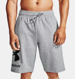 Under Armour UA® Rival Fleece Big Logo Shorts -Gustwillers Clothing Shop UA Rival Fleece Big Logo Shorts MODGREY 2 76601.1710856624