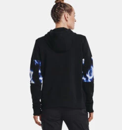 Under Armour UA® Rival Fleece Blocked Hoodie - 1365693 -Gustwillers Clothing Shop UA Rival Fleece Blocked Hoodie 1365693 BLACK 3 90364.1710521034