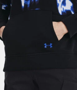 Under Armour UA® Rival Fleece Blocked Hoodie - 1365693 -Gustwillers Clothing Shop UA Rival Fleece Blocked Hoodie 1365693 BLACK 4 54926.1710521035