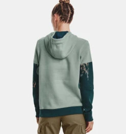 Under Armour UA® Rival Fleece Blocked Hoodie - 1365693 -Gustwillers Clothing Shop UA Rival Fleece Blocked Hoodie 1365693 OPALGREE 3 94699.1710521024